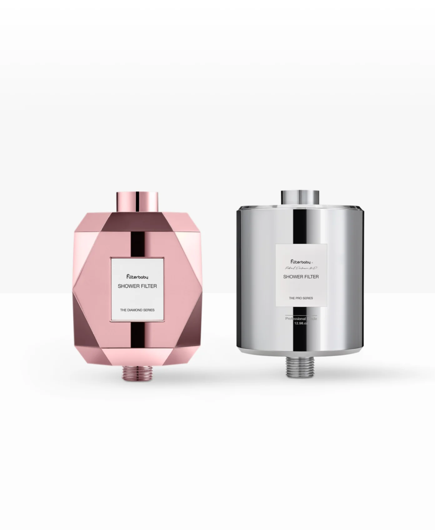 Get Filterbaby Pro Series + Diamond Series Shower Filter Bundle
